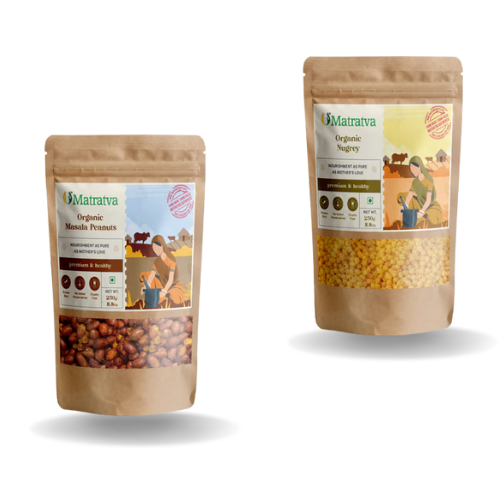 Organic Raita Nugra + Masala Peanuts | Special Combo