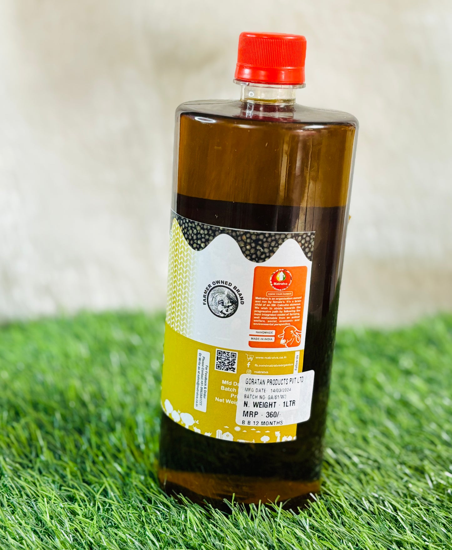 Organic Black Mustard Oil