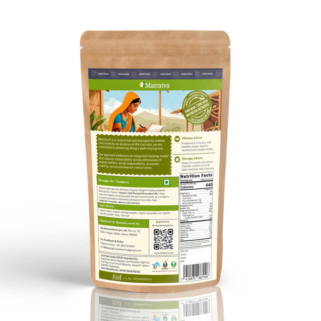 Moringa Sev | Organic Namkeen