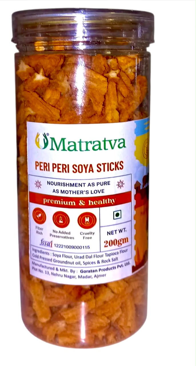 Matratva Soya Sticks Peri Peri