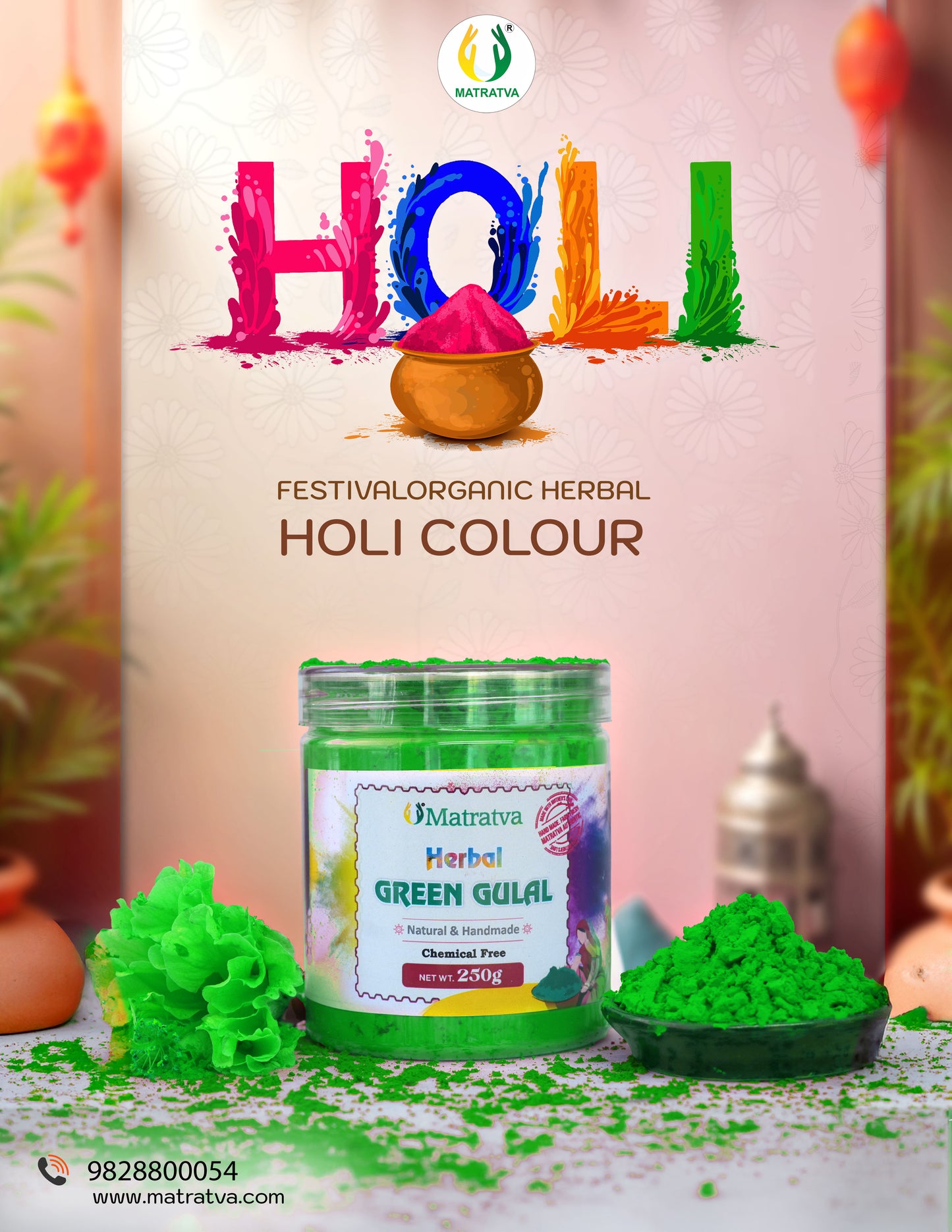 green-gulal