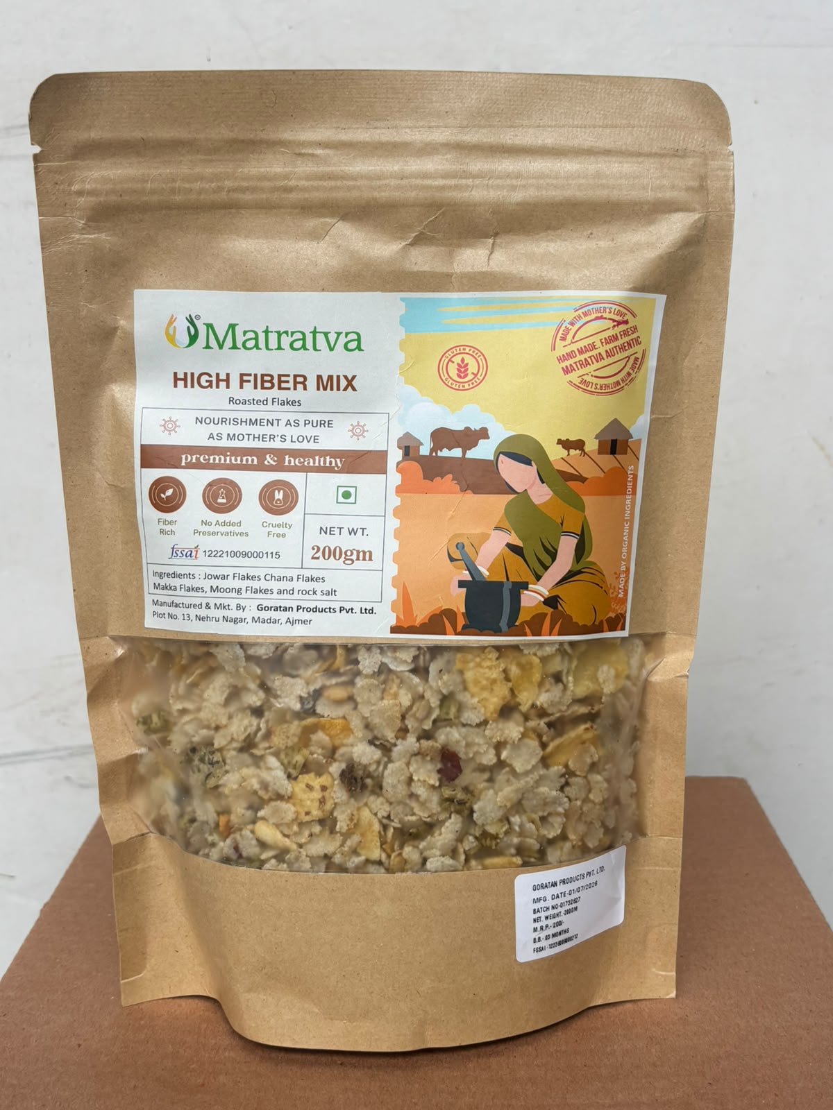 Matratva high fibre mix