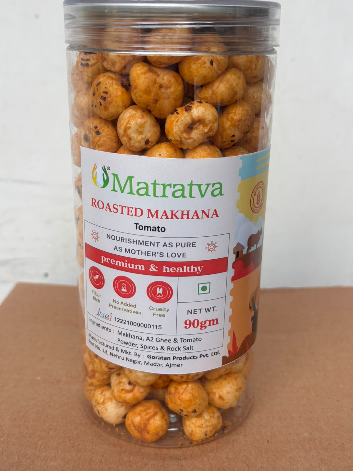 matratva roasted makhana