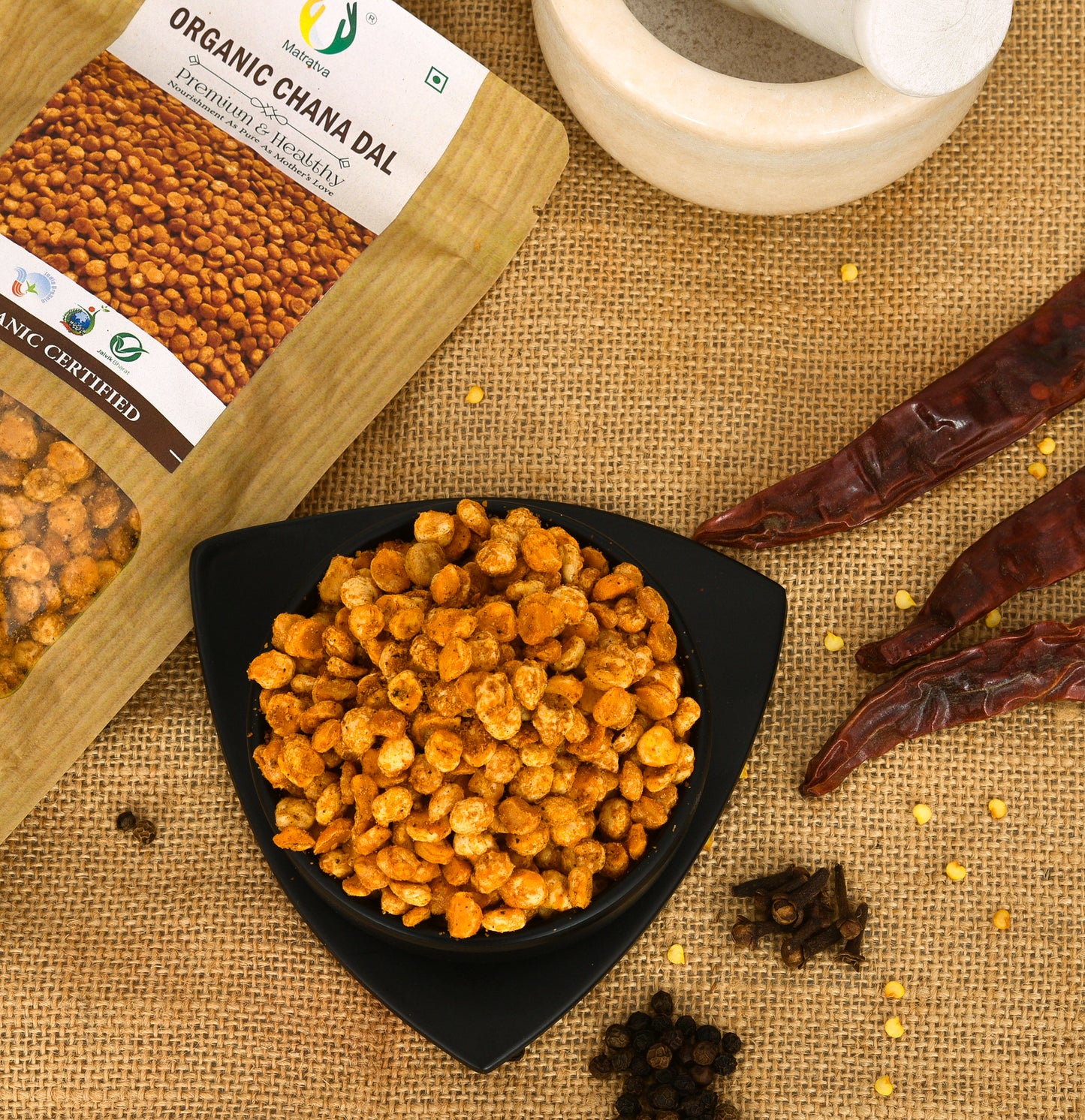 Chana Dal Namkeen | Organic Namkeen