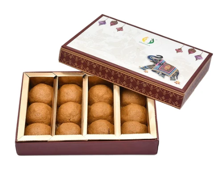 Soft Desi Ghee Organic Besan Laddoo 