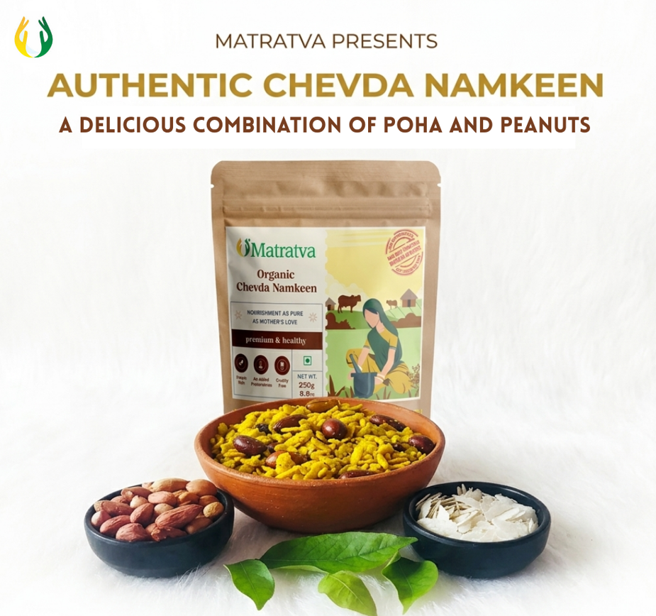 Matratva Chevda Namkeen: Traditional Indian Flavour with Organic Goodness