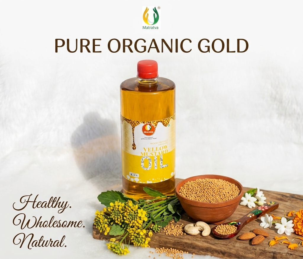 Organic Yellow Mustard Oil