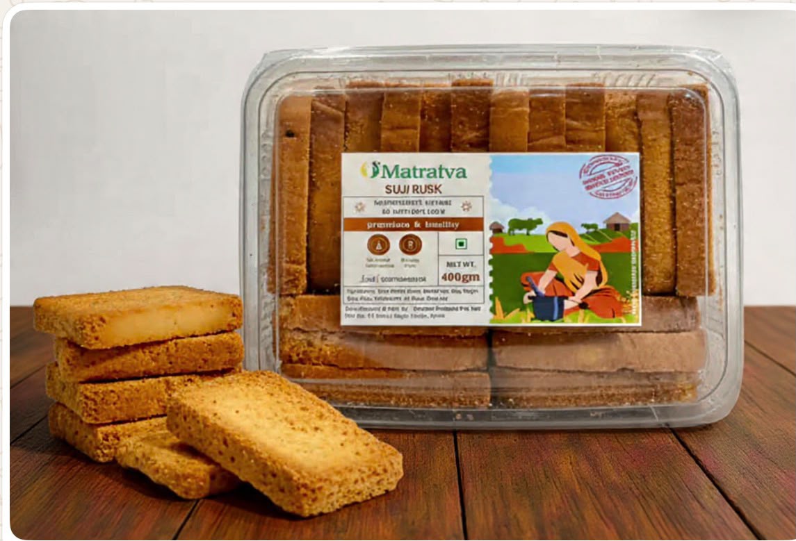 Matratva Healthy Rusk & Cookies
