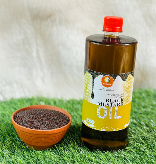 Organic Black Mustard Oil | Cold Pressed