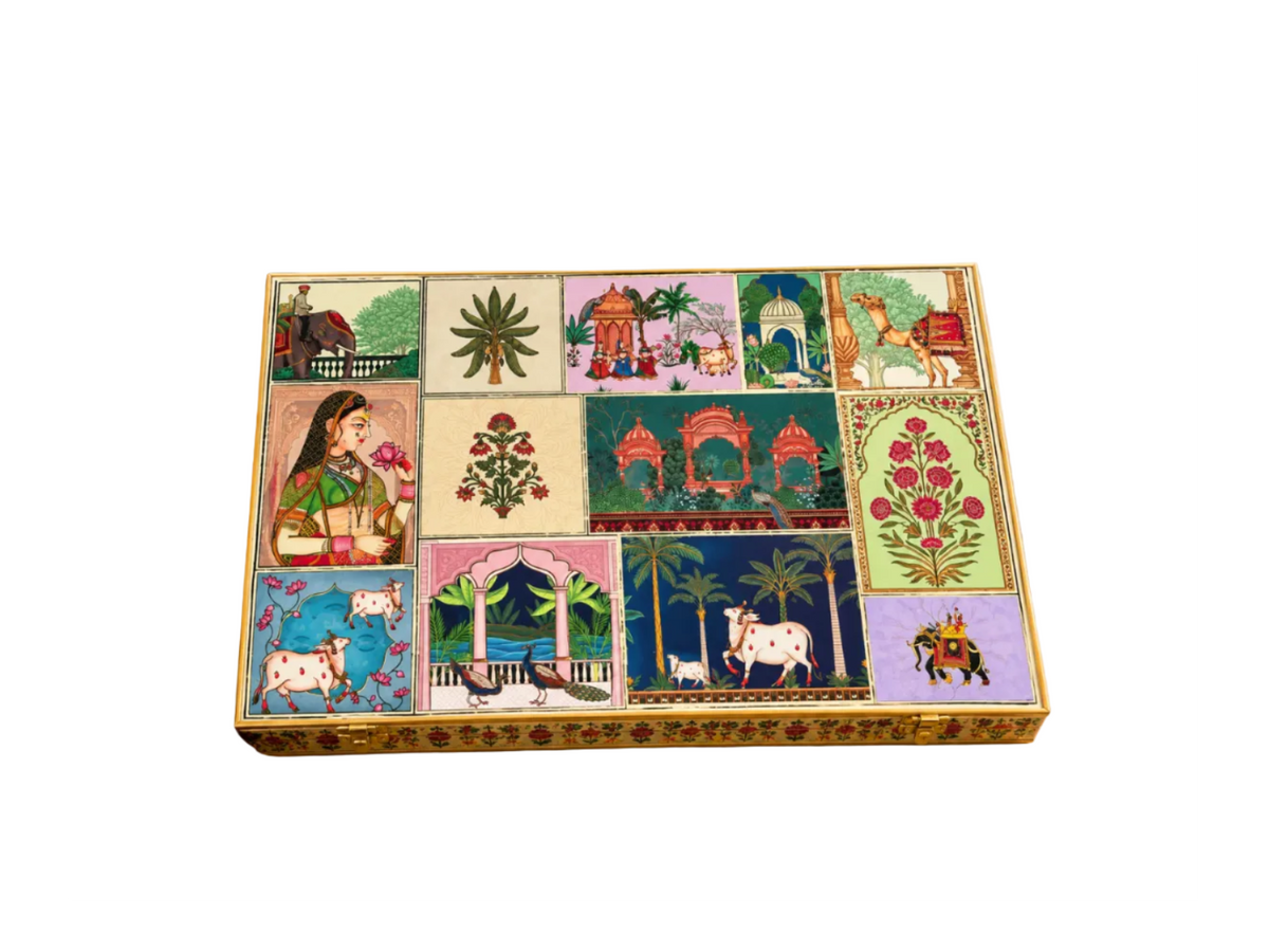Anpurna Yellow Luxury Gift Hamper | Assorted Dry Fruits, Sweets & Healthy Snacks