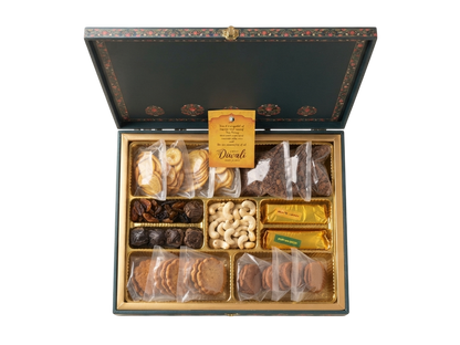 Maharaja Luxury Gift Hamper | Healthy Snacks, Millet Treats & Dry Fruits