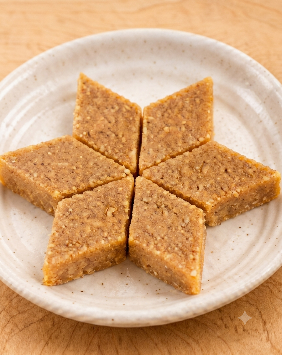 Gud Ki Kaju Katli – 500g Traditional Indian Sweet Made with Real Jaggery