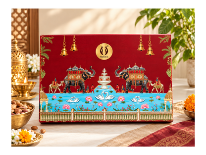 Matratva Annapurna Red Premium Gift Hamper – Ragi Laddu, Jowar Bhel