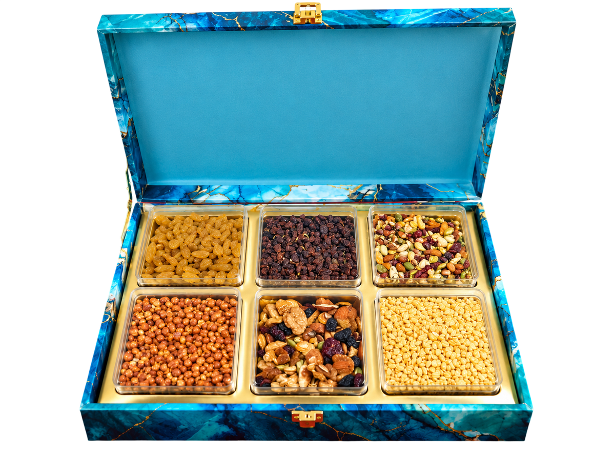 Premium Healthy Gift Hamper – Assorted Dry Fruits, Seeds & Healthy Snacks