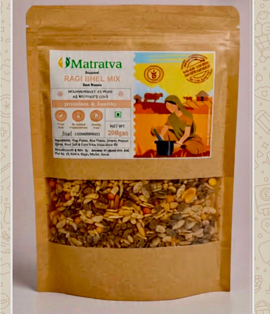 Matratva Roasted Ragi Millet Bhel mix