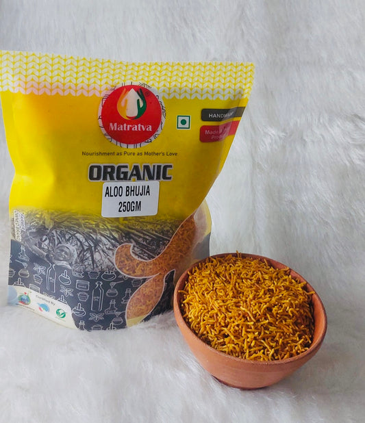 Bikaneri Aloo Bhujia Namkeen | Organic Namkeen