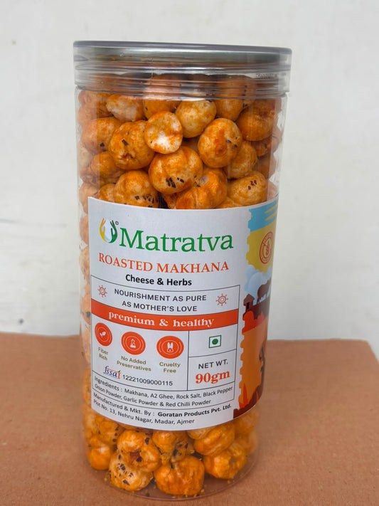 matratva cheese herb makhana