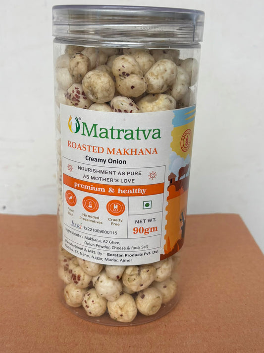 matratva creamy onion makhana