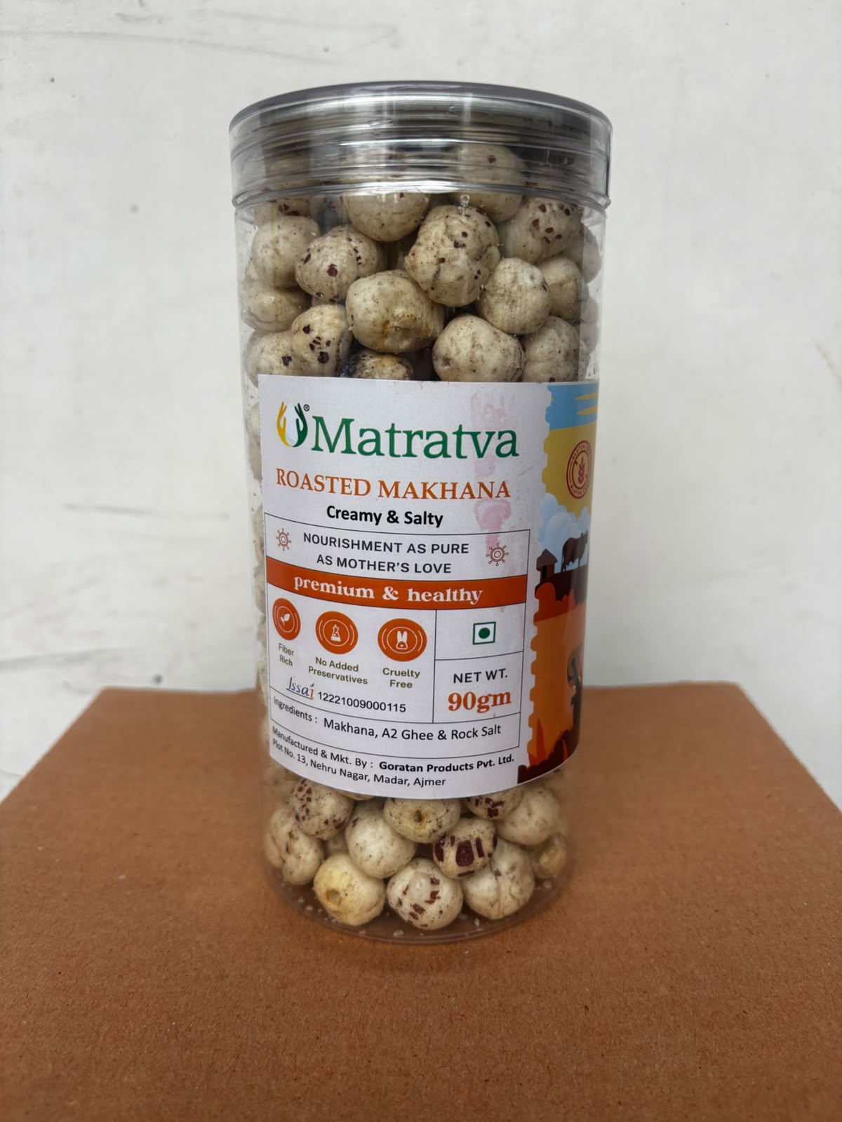 matratva creamy salty makhana
