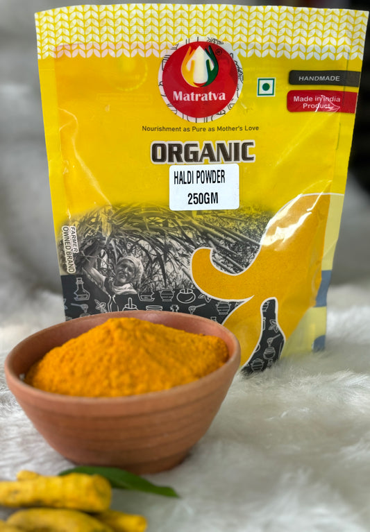 Haldi Powder |Turmeric Organic | By Matratva