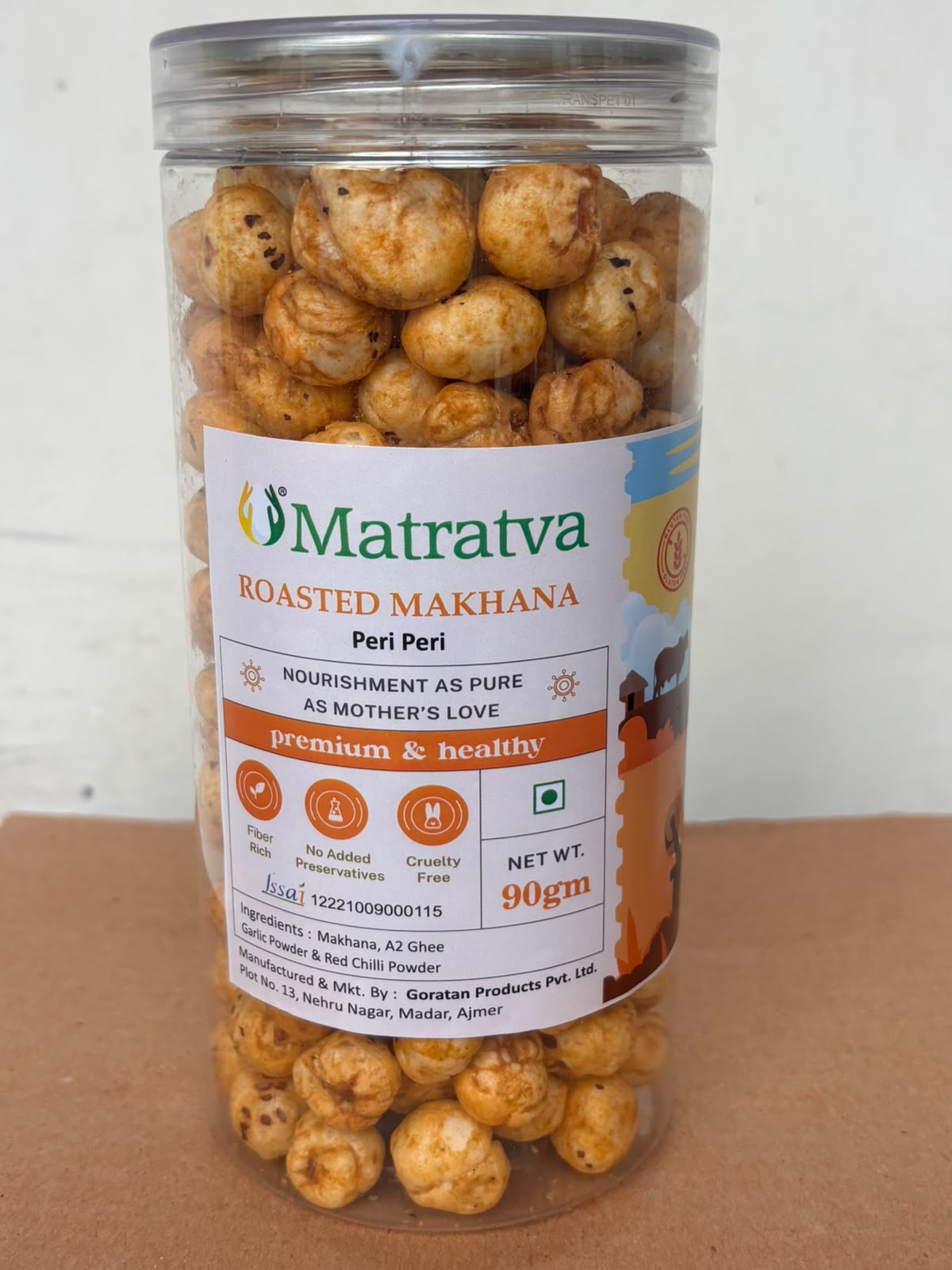 Roasted Peri Peri Makhana