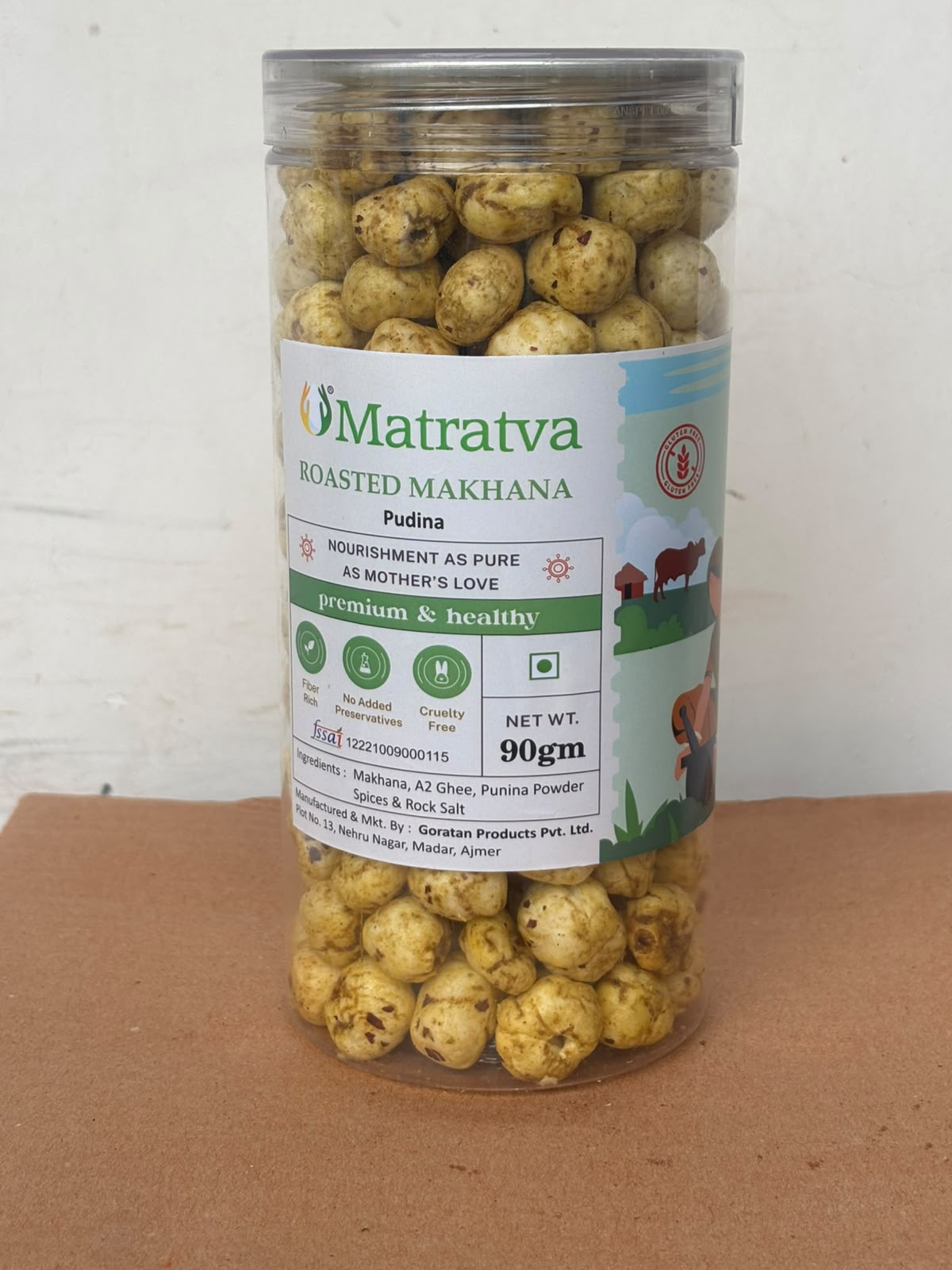 Matratva Roasted Pudina Makhana | Foxnut