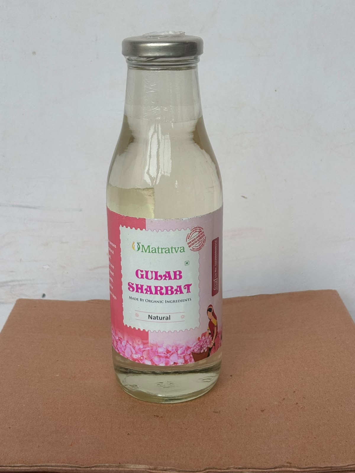 matratva white  rose sharbat