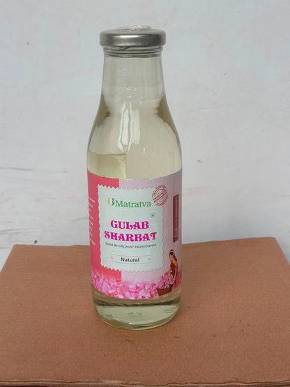 matratva white  rose sharbat