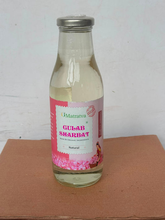 matratva white  rose sharbat