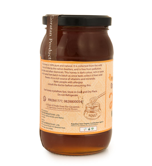 Wild Forest Honey | 100% Pure & Organic Honey | Unprocessed