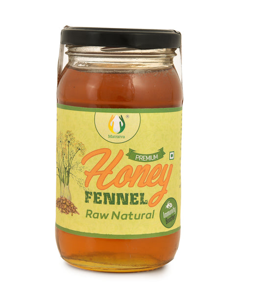 Raw Fennel Honey | Natural Honey | By Matratva