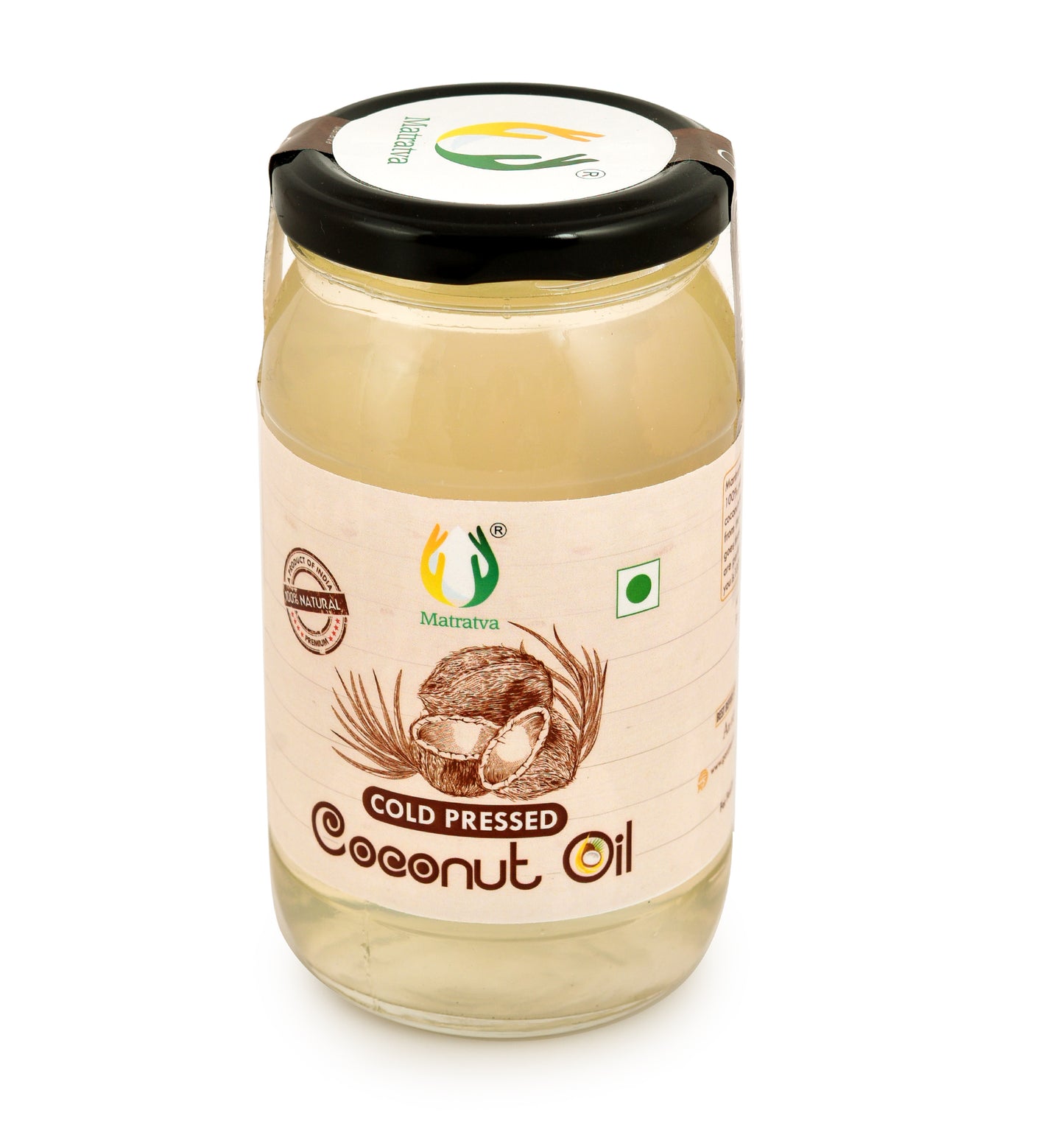 Cold Pressed Coconut Oil |  Wooden Pressed